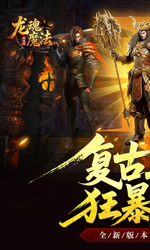 龙魂魔法-战法道狂暴十五技(满v)游戏截图1